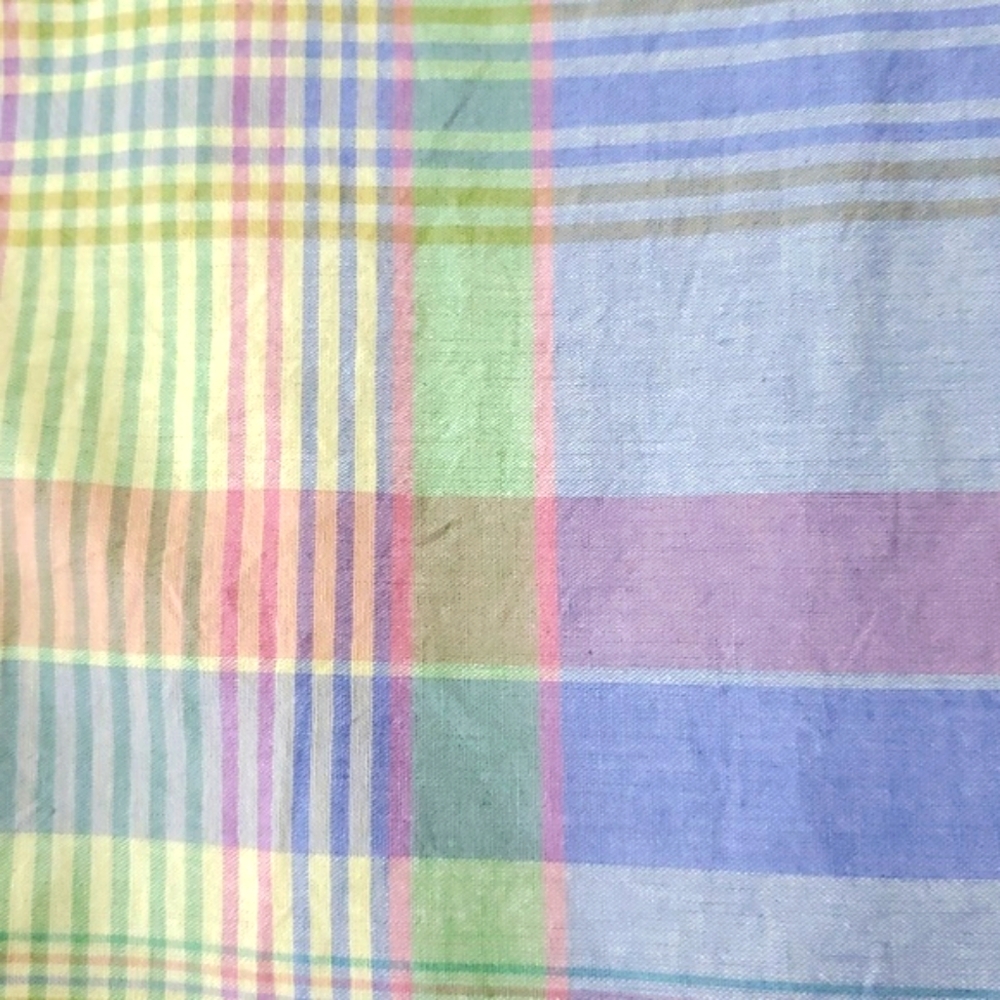 KING Plaid Duvet Cover + Pillow Shams - Cotton/poly blend - Picture 11 of 15